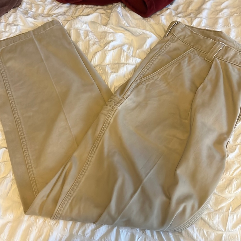 Carhartt khaki pants 38x34